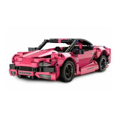 Конструктор Xiaomi ONEBOT Building blocks static supercar toy car (OBJZF62AIQI) Pink