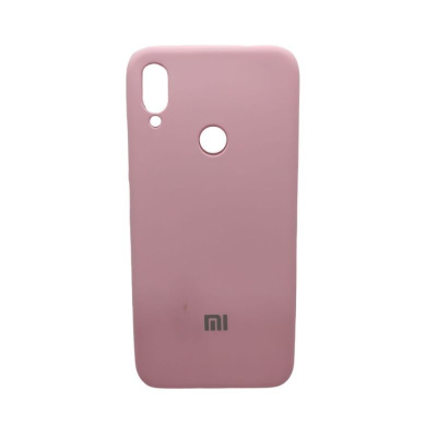 Чехол силиконовый Xiaomi Redmi Note 7 (розовый)